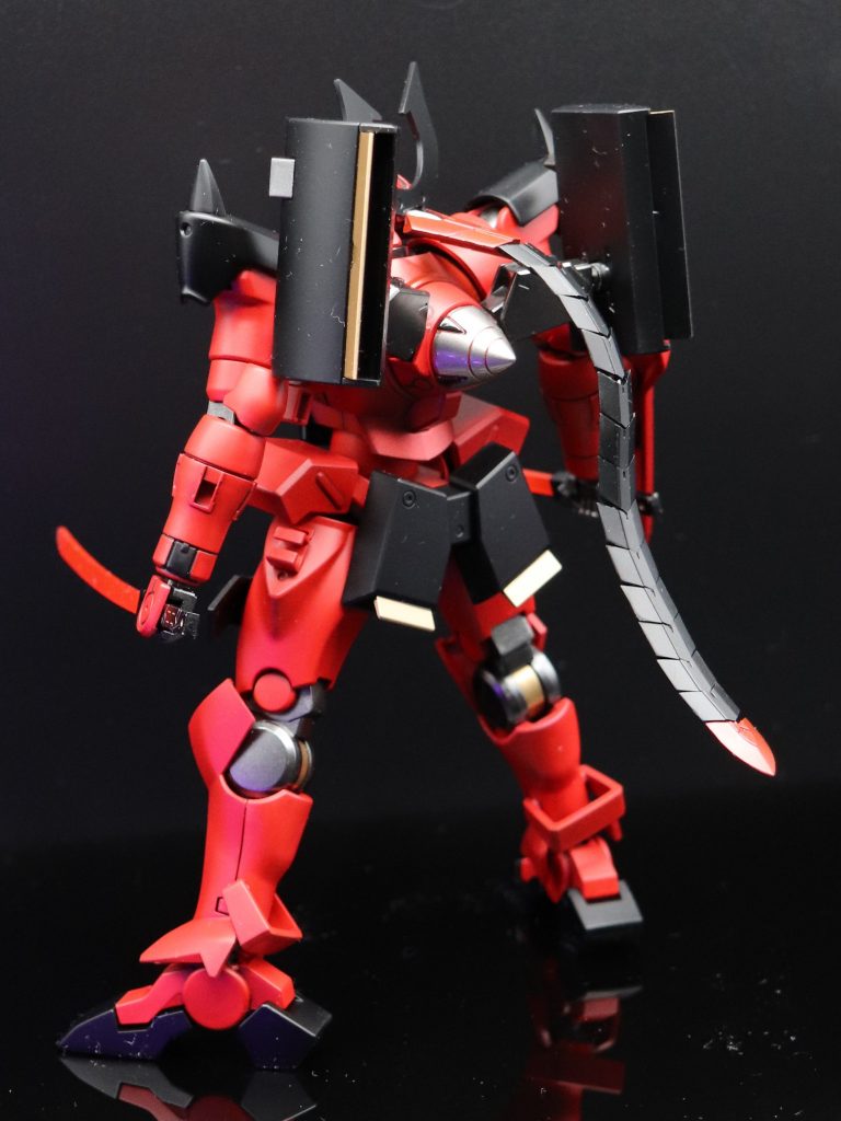 後ろ姿コトブキヤのパーツをポン付けしました