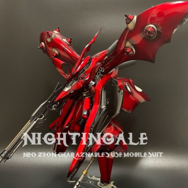 ナイチンゲール、フルカスタム 全塗装・レビュー】 HGUC 1/144 ナイチンゲール