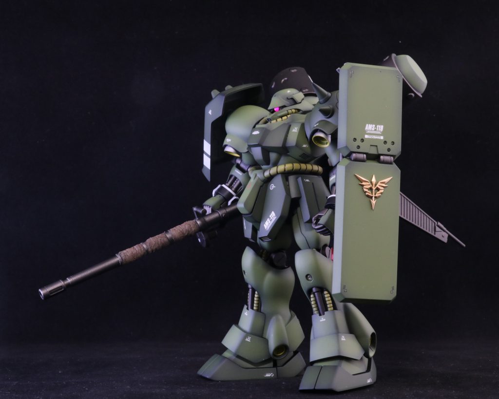 ギラ・ドーガ　ランゲブルーノ砲を添えて〜–2枚目/制作者：KURO