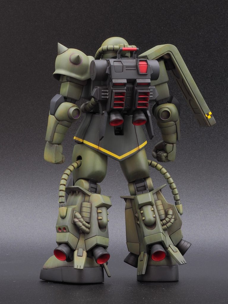 塗装はカラーモジュレーションを基本にフィルタリング、ドッティング等を重ね、深みを出しました。