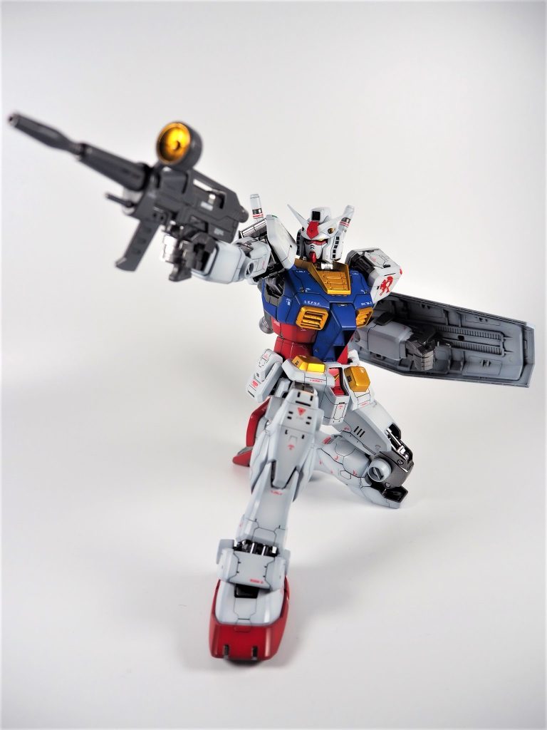 2005年発売のキットでありながら、非常に広い可動域を持ちますポロリや破損しやすいパーツもないのでブンドド性能も高い