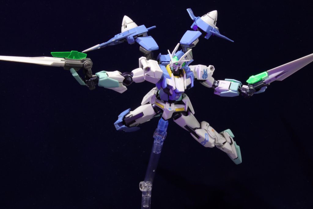 GNソードⅡでも射撃ポーズを