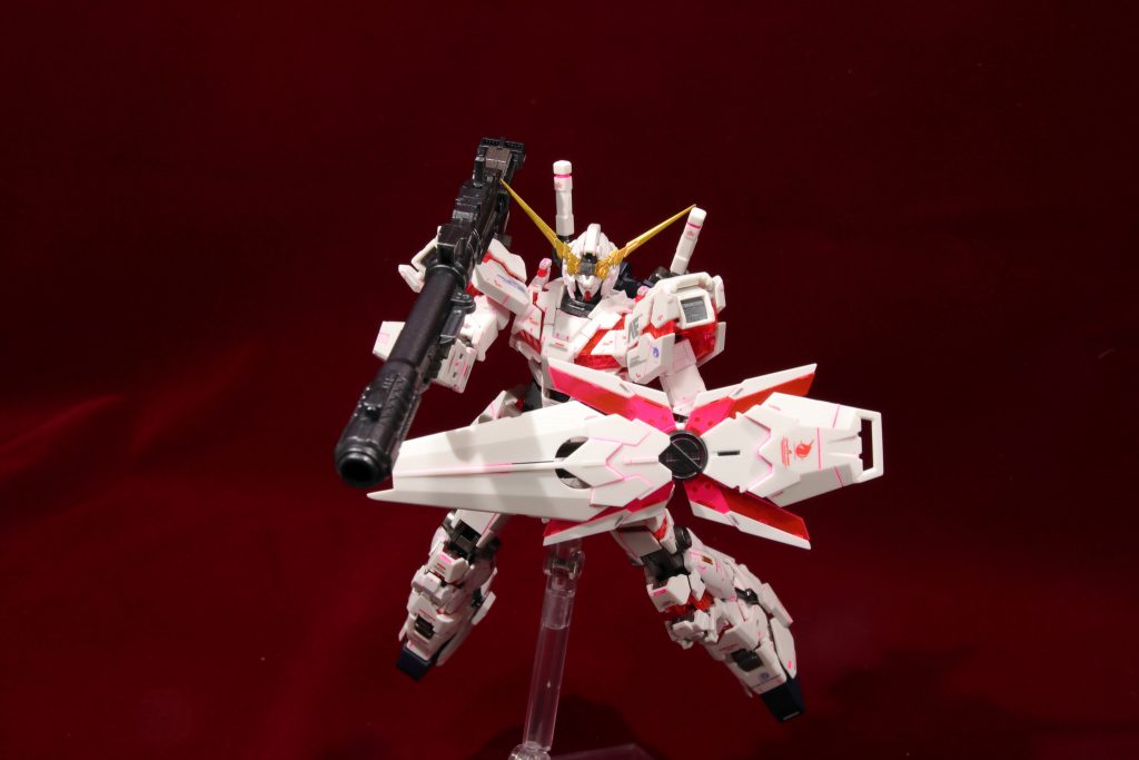 ハイパーバズーカ携行※めちゃくちゃポーズ撮らせにくいんで射撃諦めました…