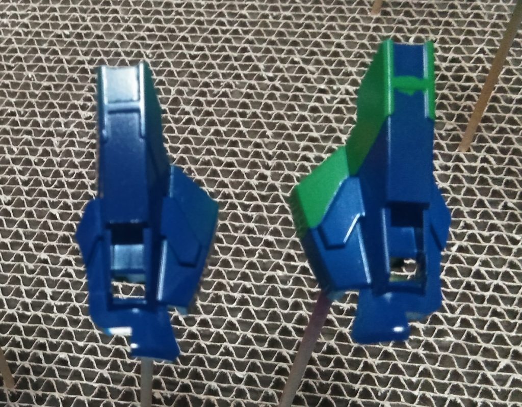 ココの塗り分けの為にマスキングゾルを初めて使ってみた