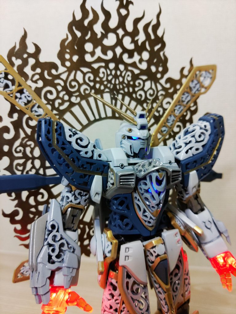 ゴッドガンダム　ニルヴァーナモード–5枚目/制作者：ノールス@chacknoress