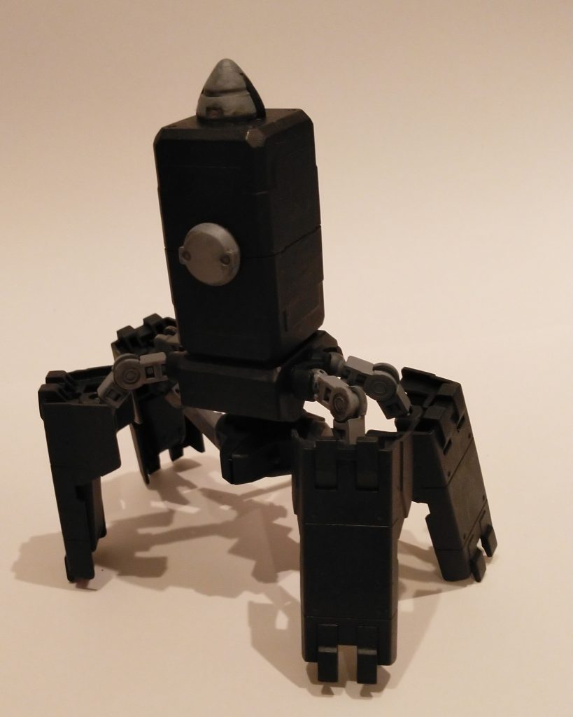 背中のGNコンデンサーっぽいパーツも同じアロウズ陣営であるジンクスから使用。