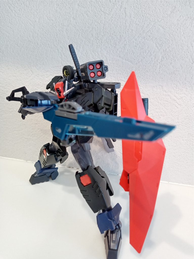 GNスマートライフル複合型変形武装、ライフルモード撃ち抜く!!