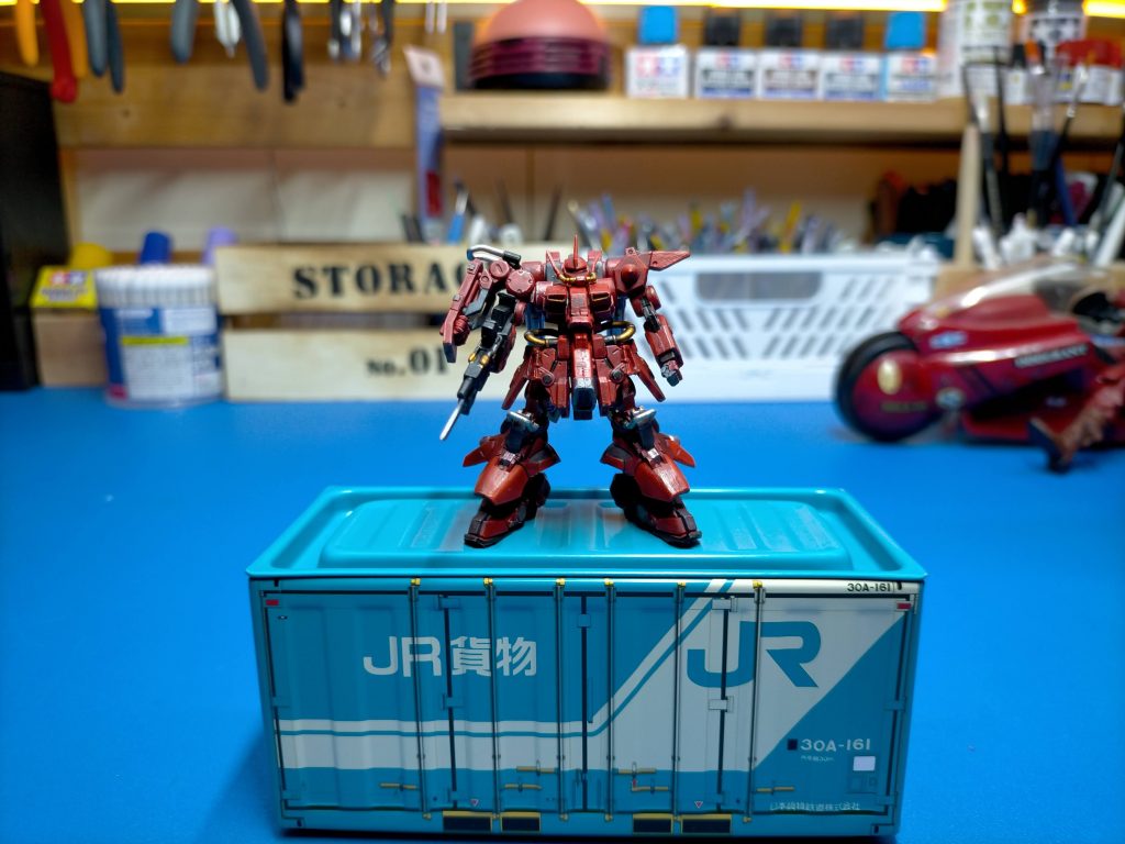 ガンダムアーティファクト　ザクⅢ　シタデル筆塗–3枚目/制作者：craftsMAN