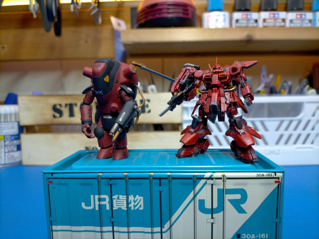 ガンダムアーティファクト　ザクⅢ　シタデル筆塗–4枚目/制作者：craftsMAN