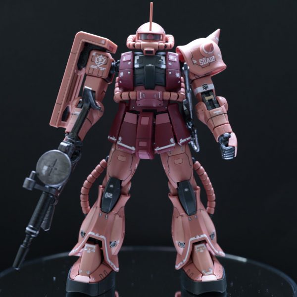 【初心者】MS-０６S ZAKUⅡ（シャア専用）簡単仕上げ