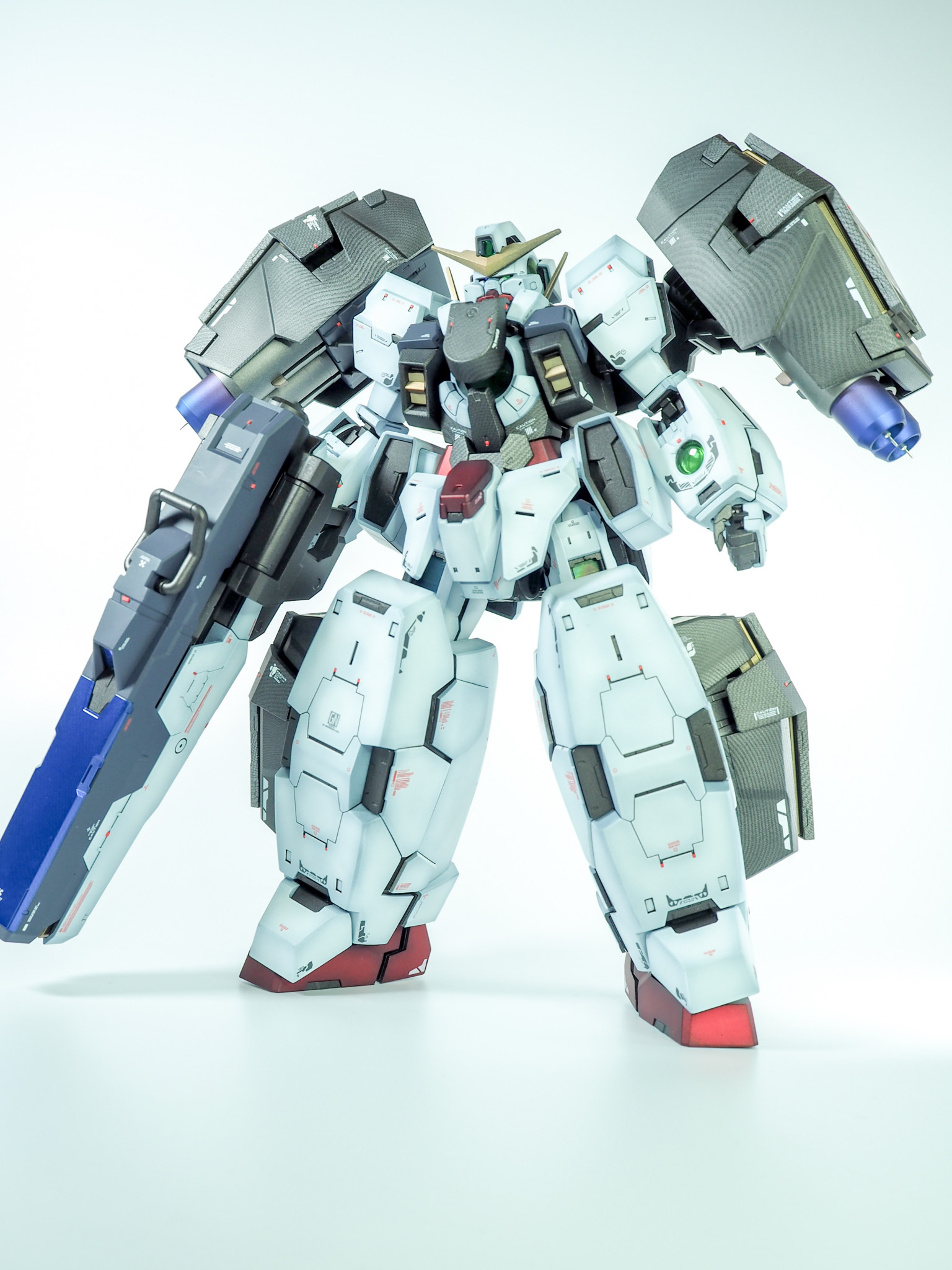 ガンプラ 完成品 MG 1/100 ガンダムヴァーチェ ガンキャノン風塗装 www