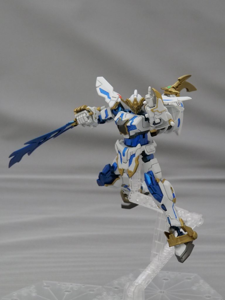 SDとリアルのハイブリッドMS、良いよね。機動武者大鋼とか、鉄機武者鋼丸とか。