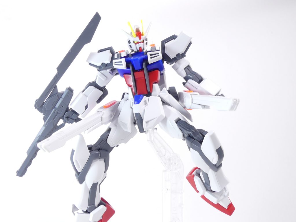 ストライカーシステム対応パーツの一部を列挙。・エールストライカー（エールストライク各種）・ランチャー・ソードストライカー（コレクションシリーズ）・マルチプルアサルトストライカー（ＨＧＲパーフェクトストライク）・ＩＷＳＰ（ＨＧルージュ）・ノワールストライカー（ＨＧノワール）・ノワールストライカー（ラヴファントム）・ビルドブースター（ビルドストライク）・ユニバースブースター（スタービルドストライク）・ギャラクシーブースター（ビルドストライクギャラクシーコスモス）・リボンストライカーなど（ベアッガイＩＩＩ系）・チェアーストライカー（プチッガイシリーズ一部）・ジェットストライカー（ウィンダム）・その他プレバン限定品など