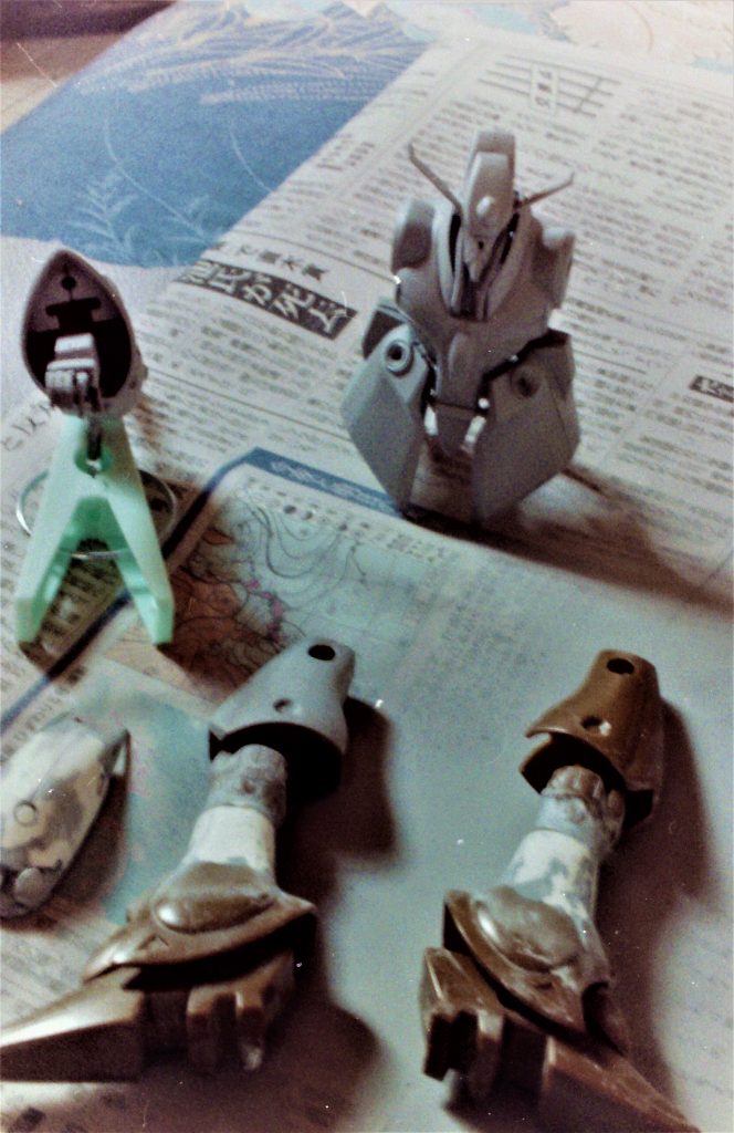 製作途中の画像改造箇所が分かるようにアピールショット7には凶悪な?ノーマルガブスレイの画像をアップします(汗)