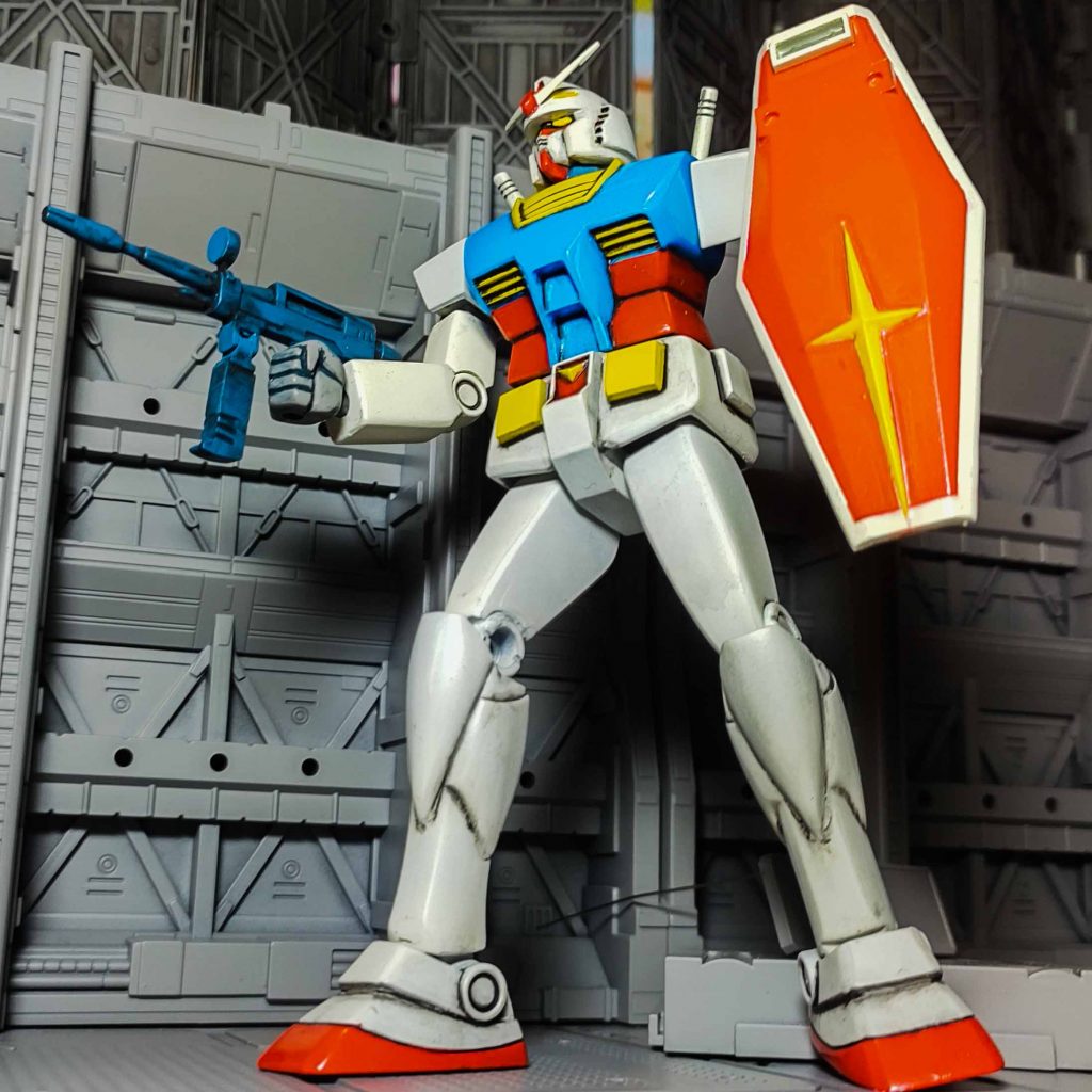 このしなやかな脚のラインは旧キットならでは😍