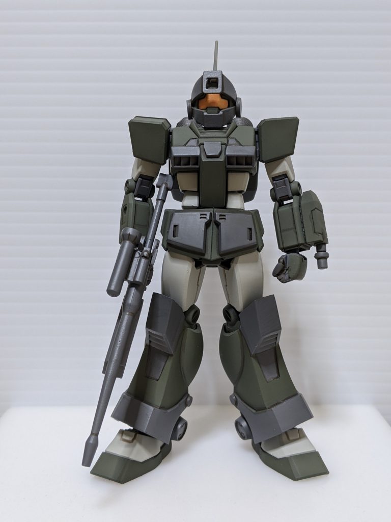 MSD版もシャープでまた格好良いのですが、旧MSV版のバランスで欲しかった機体なので気に入っています。