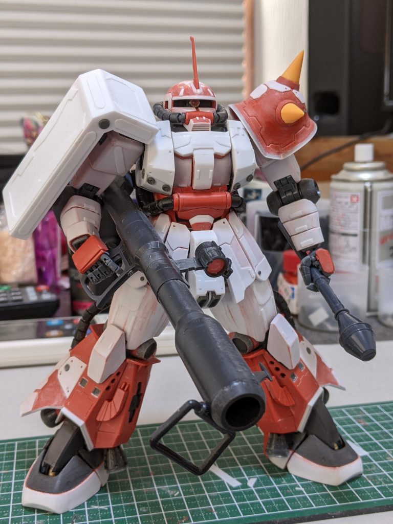 最後まで、見て下さってありがとうございました。やっぱりザクは、カッコいいです。