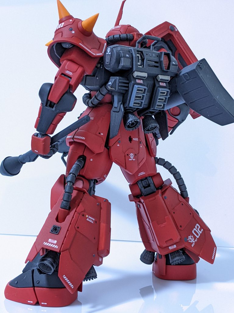 バーニアノズルは、キットのノズルにディテールパーツを足してます。