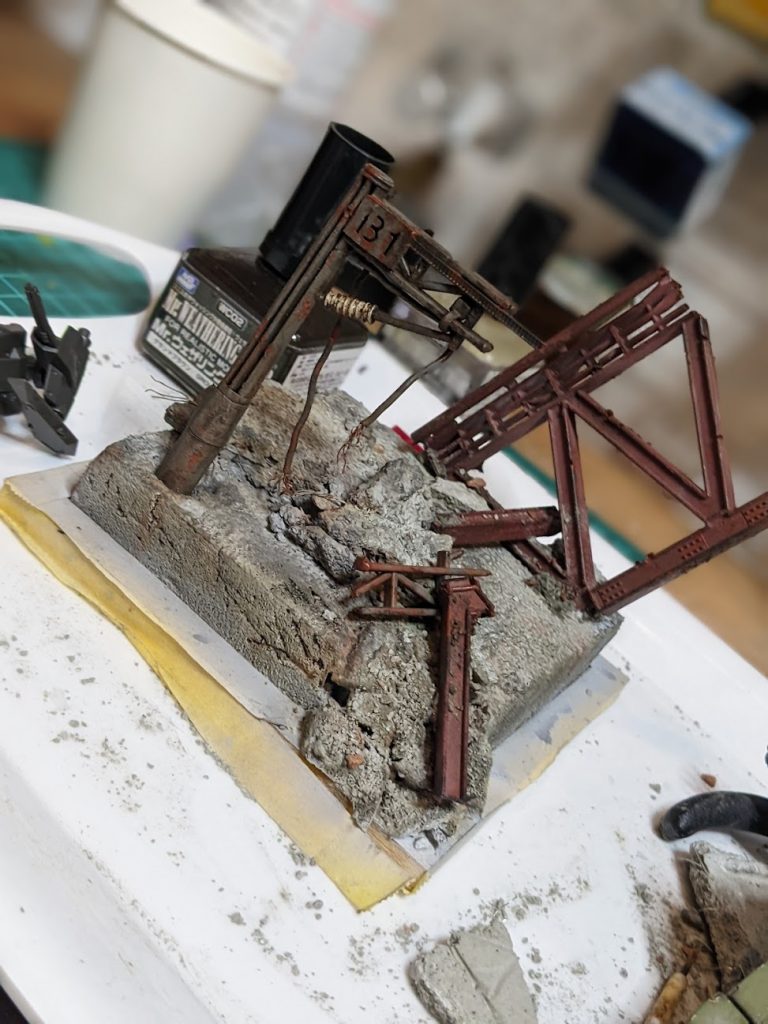 土台は、100均アイテムで作ってあります