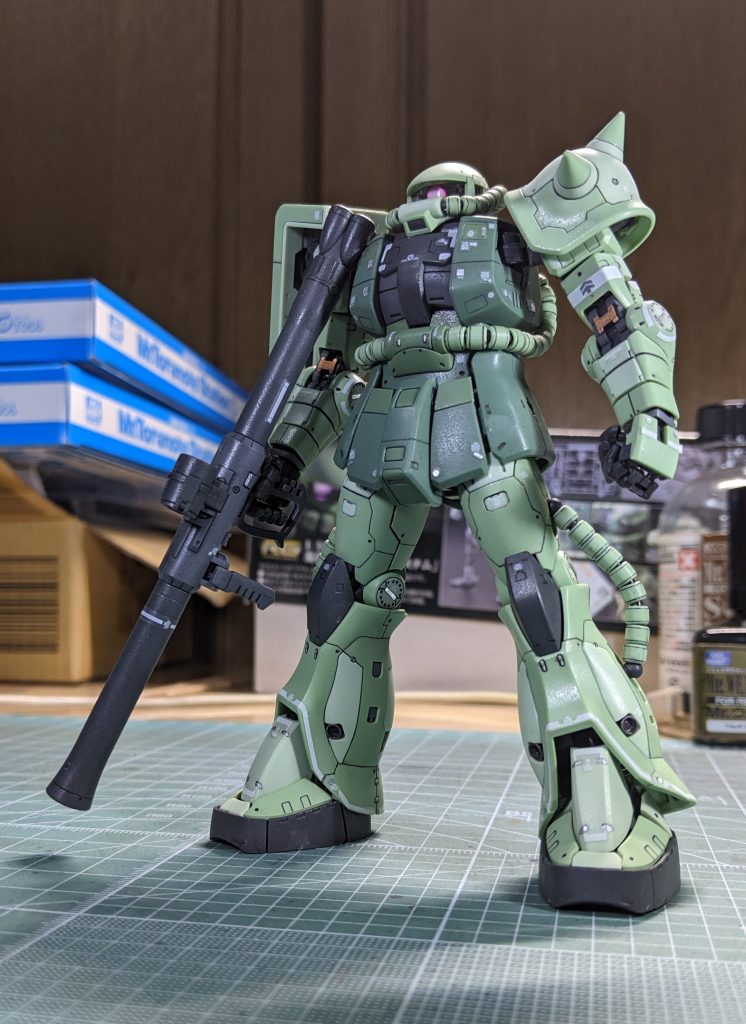 RG MS-06F  ザクII–4枚目/制作者：@koge_lander