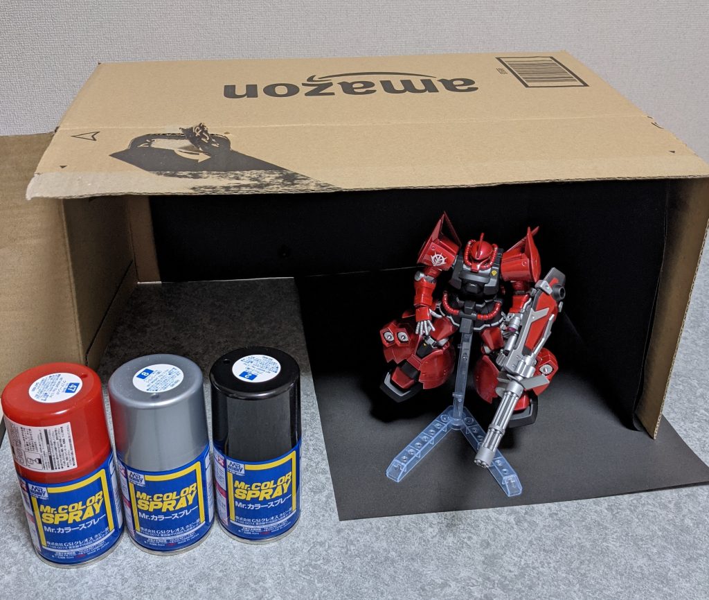 使用したのはすべて缶スプレー。いろいろ悔いが残るので、キャンディ塗装自体はまたリベンジしたいです。