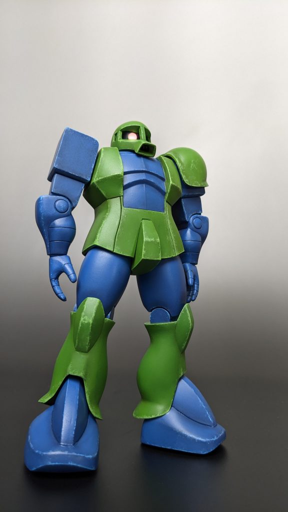 旧ザク（1/144旧キット）–3枚目/制作者：こわ