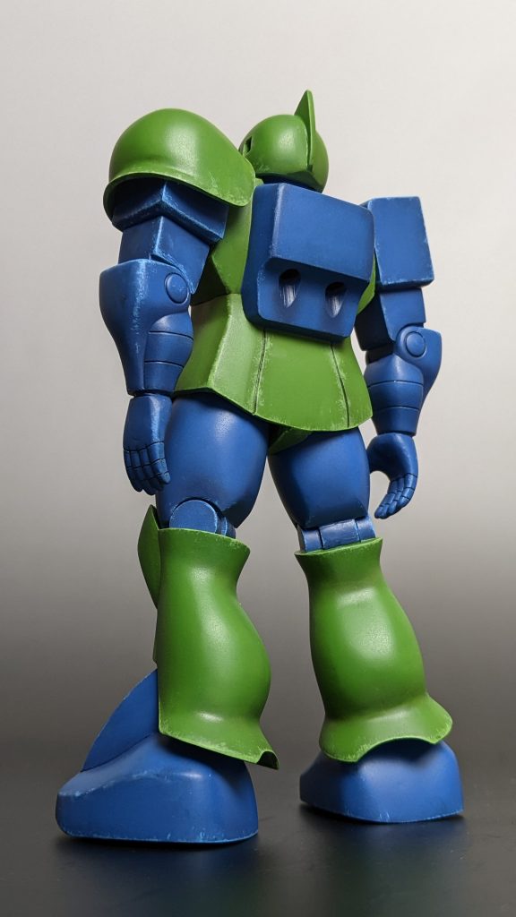 旧キットは足の曲線のラインが好き