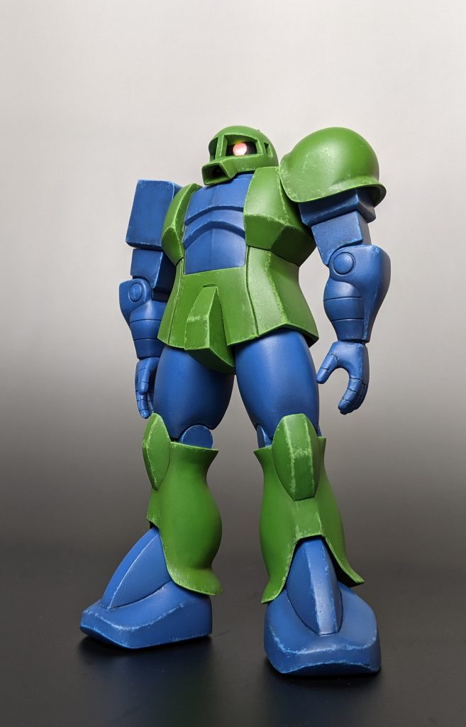 旧ザク（1/144旧キット）–5枚目/制作者：こわ