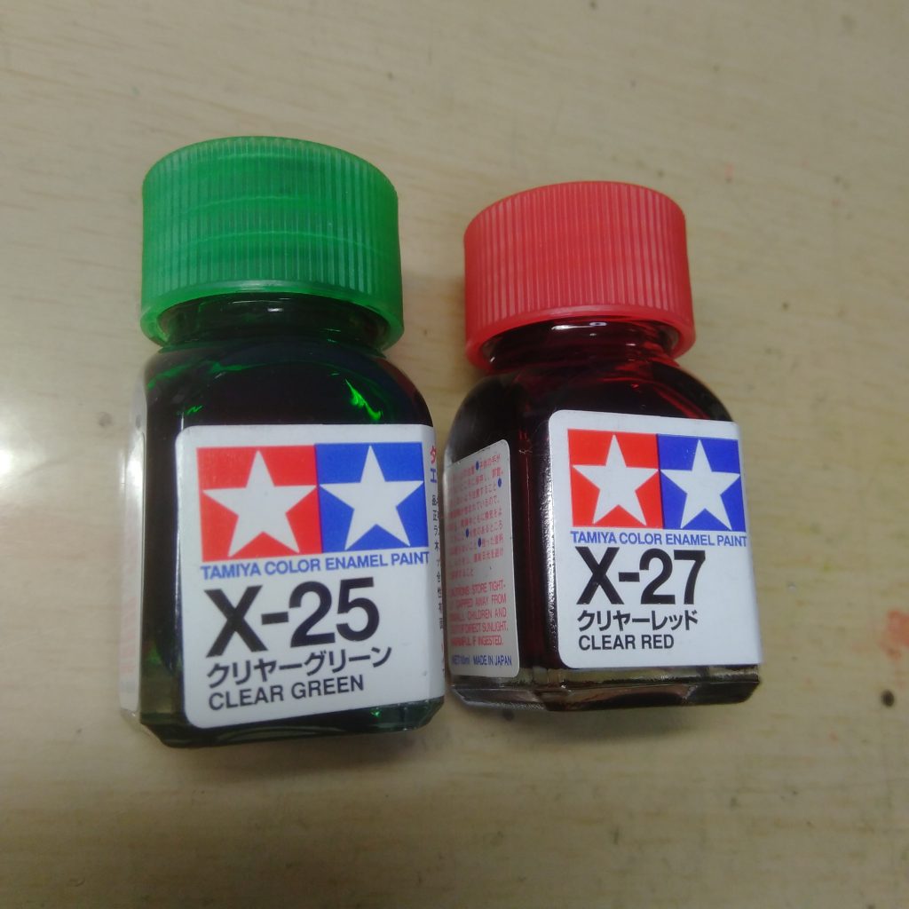 使えそうな塗料が有ったので溶剤でシャバシャバにして塗り塗り～