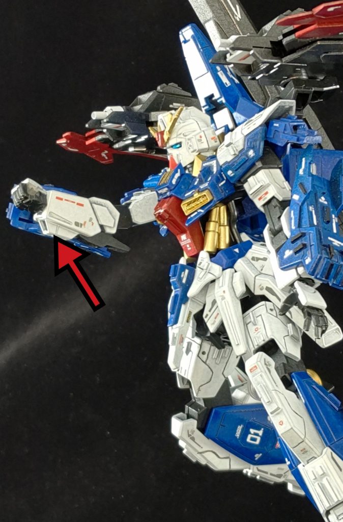 武装3 ビームバルカン(ライトニングガンダムより)実は左右逆になっています