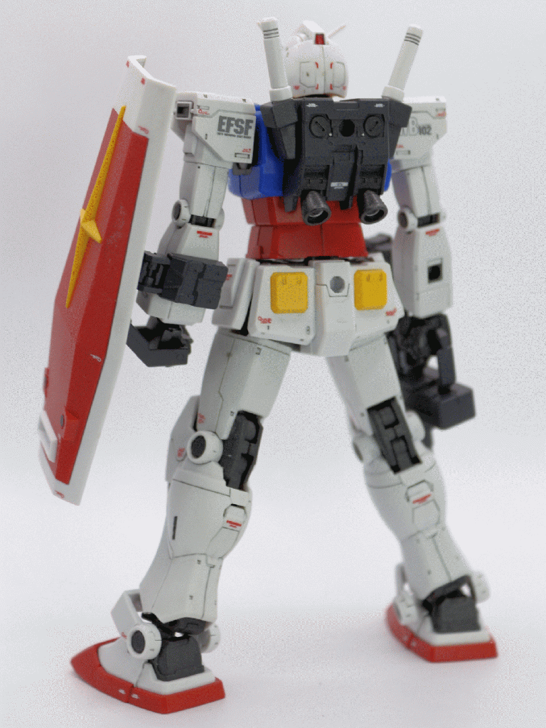 HG ガンダム （GUNDAM THE ORIGIN版）–3枚目/制作者：ぺんぺん星人