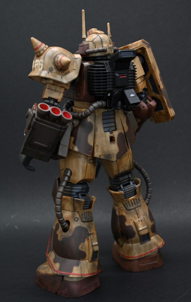 HG ザク・デザートタイプ–3枚目/制作者：oz5500