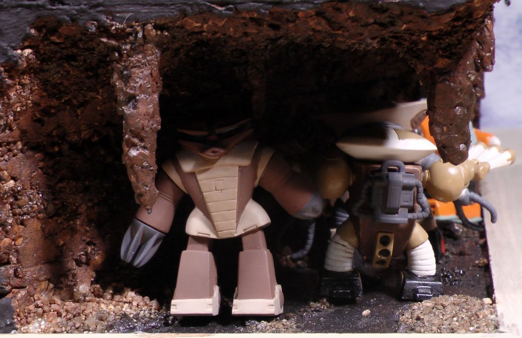 アッガイ：うん？何か聞こえるぞ・・・。