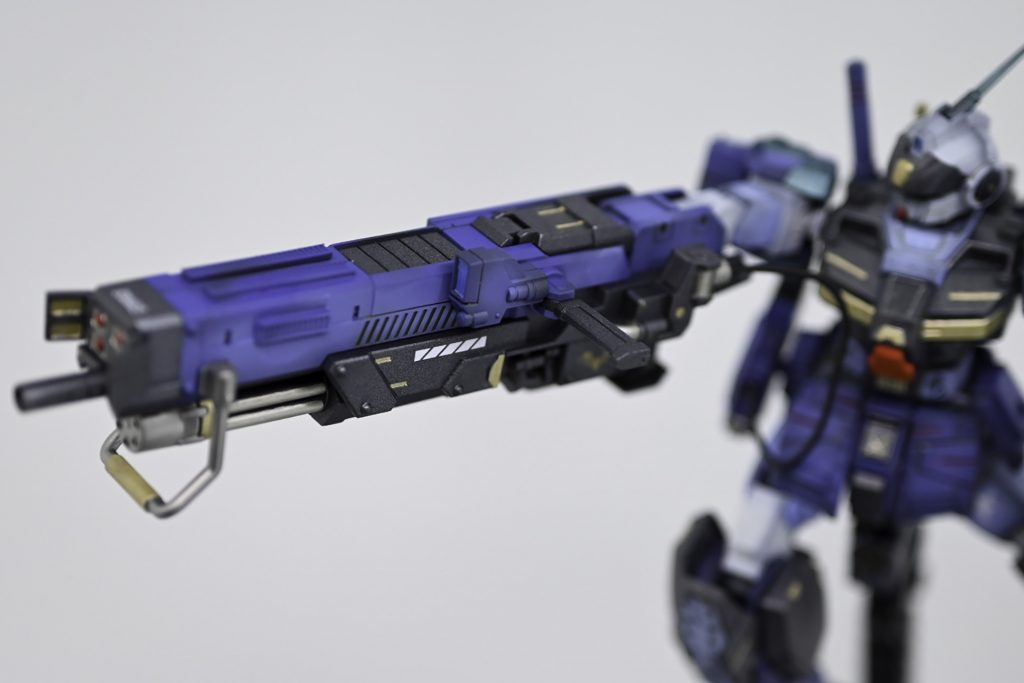 シェキナー、銃身が長くて撮影のピント合わせが大変です!長物だな~