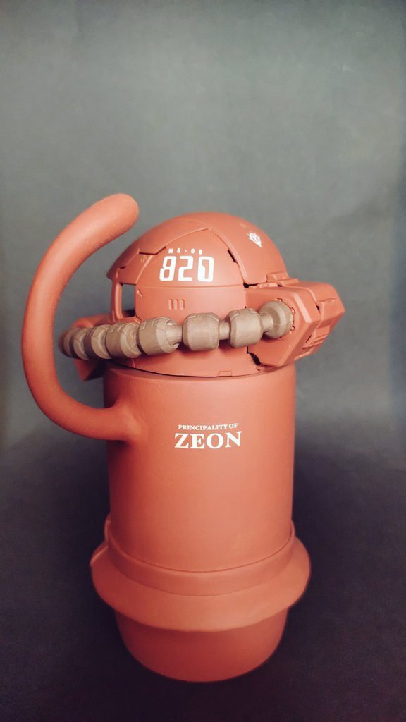 単体で。機体番号もデカールで。埴輪と掛けて820番機