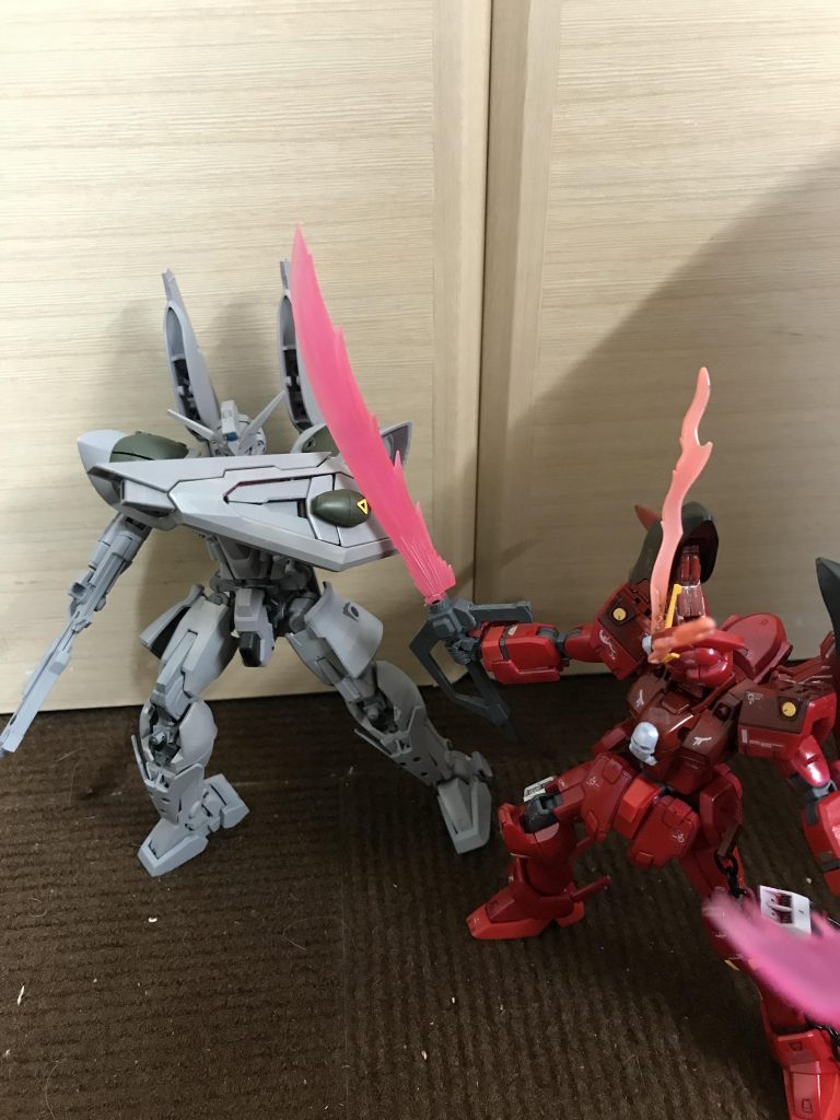 エルドラドのビームシールドを破るX1