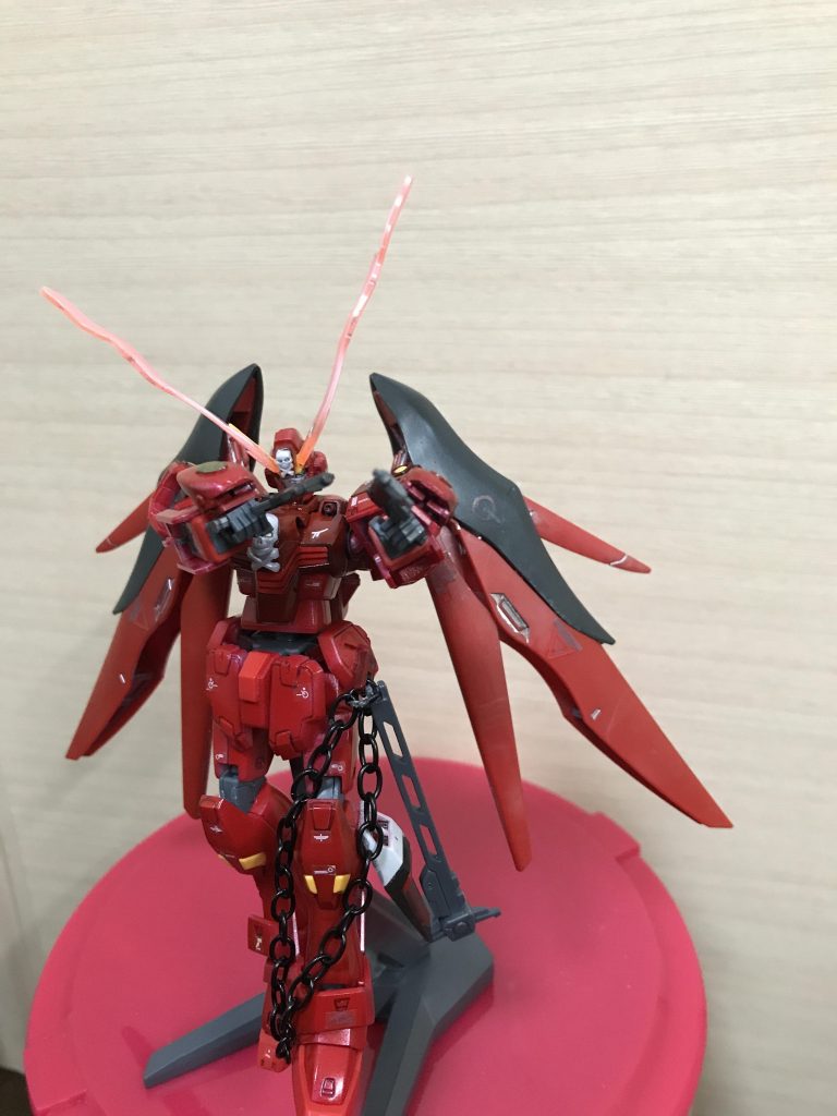 ピストルエルドラド対策の実弾兵器。エルドラドを調べた結果ビーム兵器対策がされているが、フレームは実弾に弱いことが判明した。主に接近してゼロ距離射撃が一番効果がある