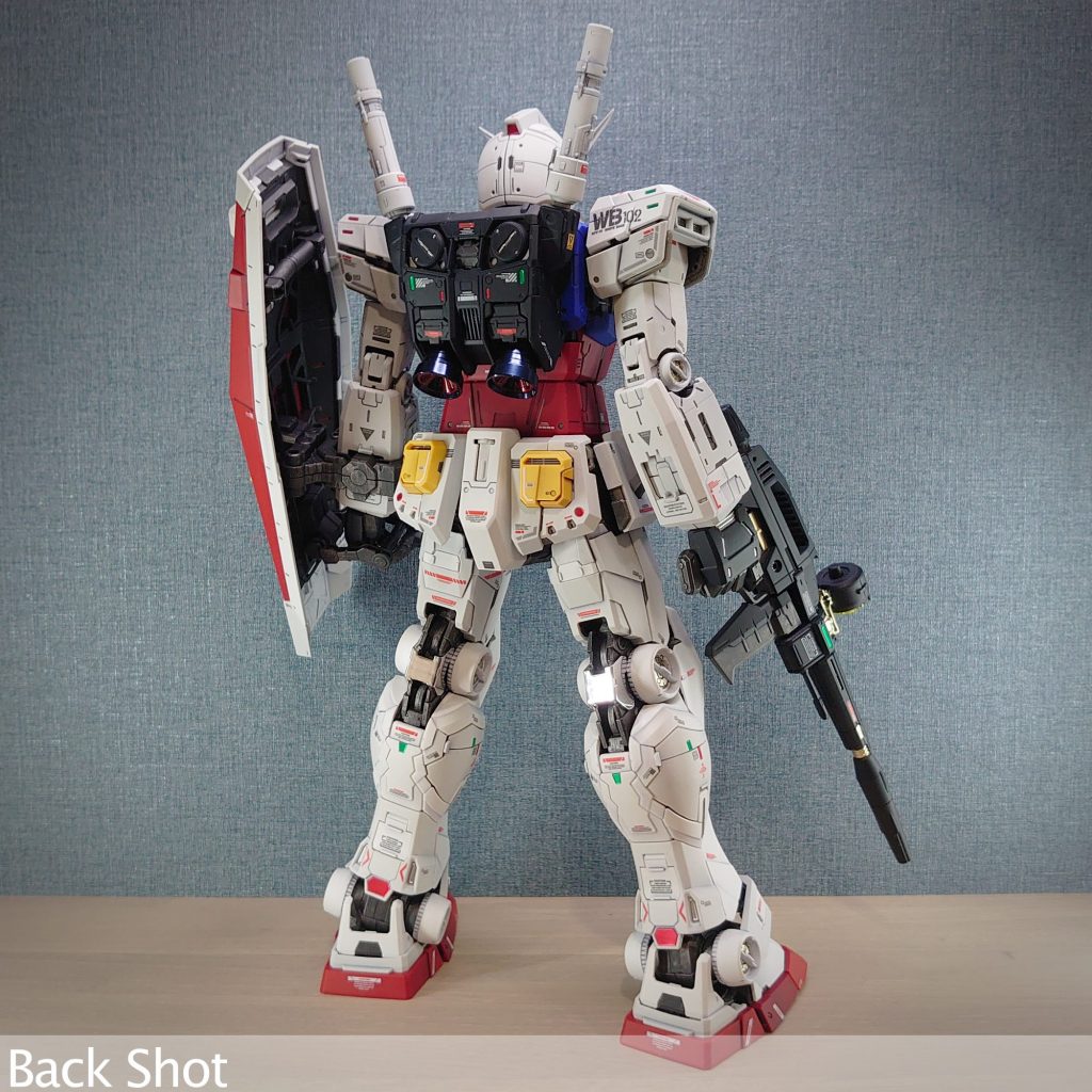 j　　PGガンダムUNLEASHED アンリーシュド ガンプラhgの大きさ PG UNLEASHED RX-78-2 ガンダム