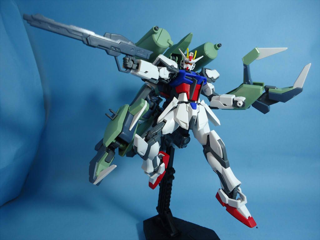 ビームライフル構え