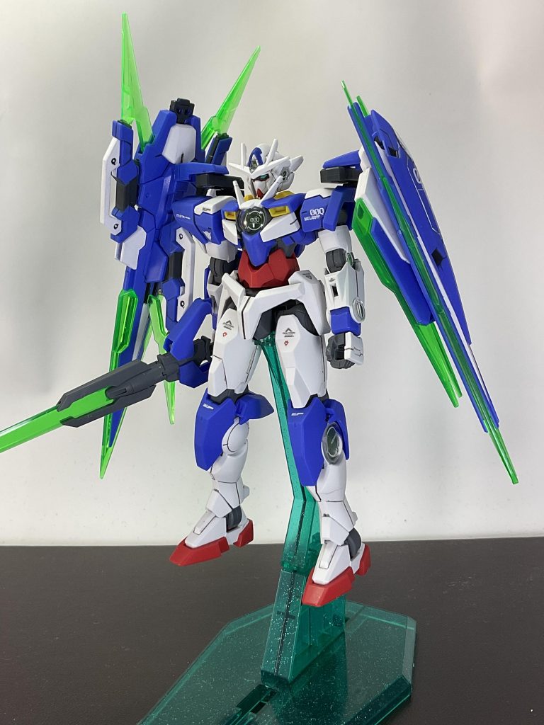 作成は、「アクリジョンを使って部分塗装をする」を目的に作成しました。なので、それ以外は本当にテキトーです。アクリジョンのエアブラシ塗装の実験を頑張りました。