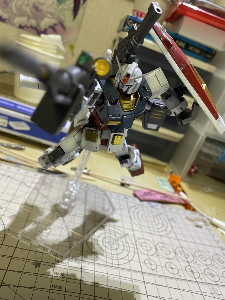 スコープも金にしておけばよかった