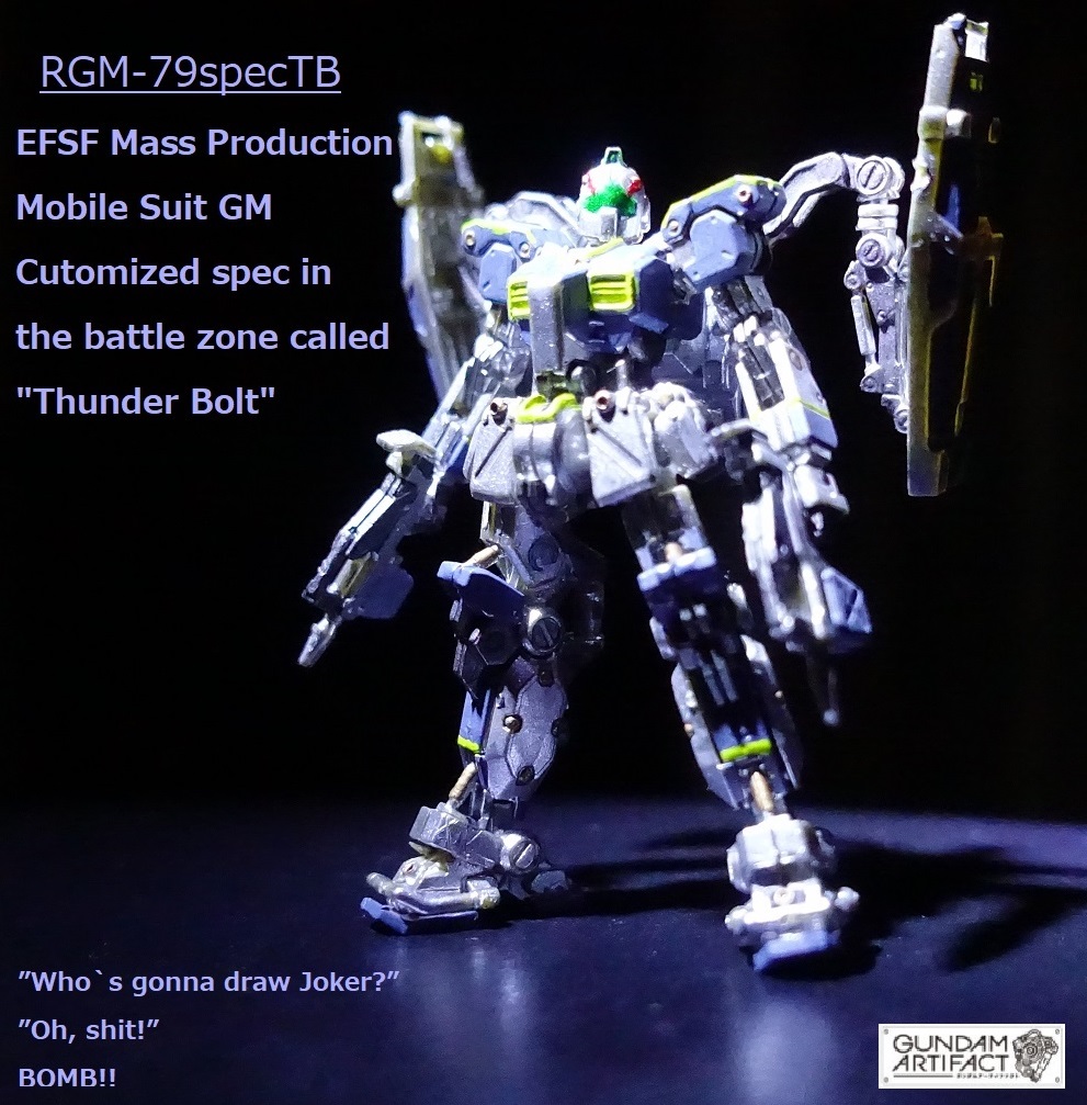 RGM-79specTB　ジム：サンダーボルト宙域仕様　アーティファクト