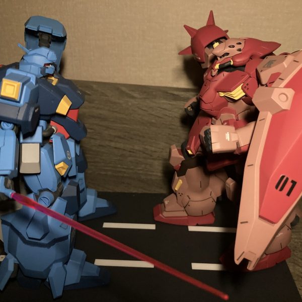 対峙（もう1枚）