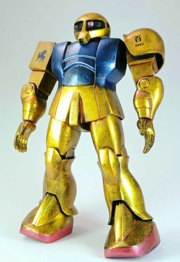 百ザク　３００円でガンプラ史上究極の金属表現に挑戦–2枚目/制作者：避雷針