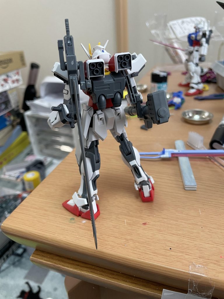 バックショットわりと普通にカッコいいからこの雰囲気で作ってみようかなと思ってますが初の試みなのでじっくり仕上げていきますので気長にお付き合いくださいませ！