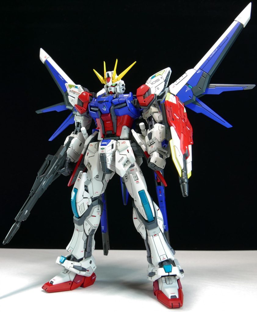 RGの箱絵風に撮影してみました。