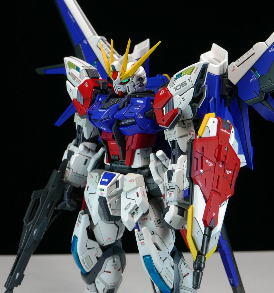 シールドもディティールアップしてありますが、あまり写っていないのでよく分からないと思いますw