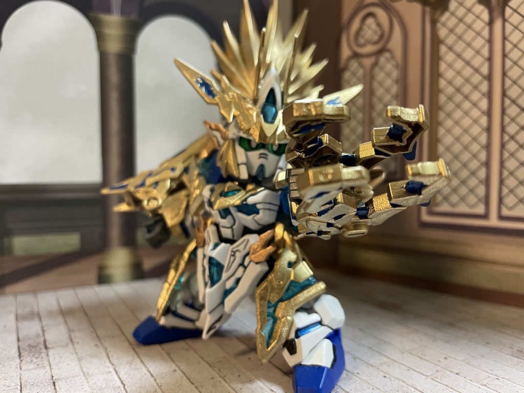 清龍煌顎展開素晴らしいバランスのパーツ。肉抜きが残念。