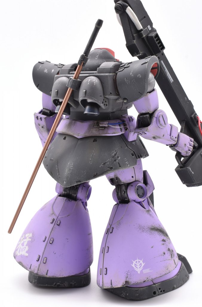 背面は正面よりダメージが少ないでしょうから控えめに。