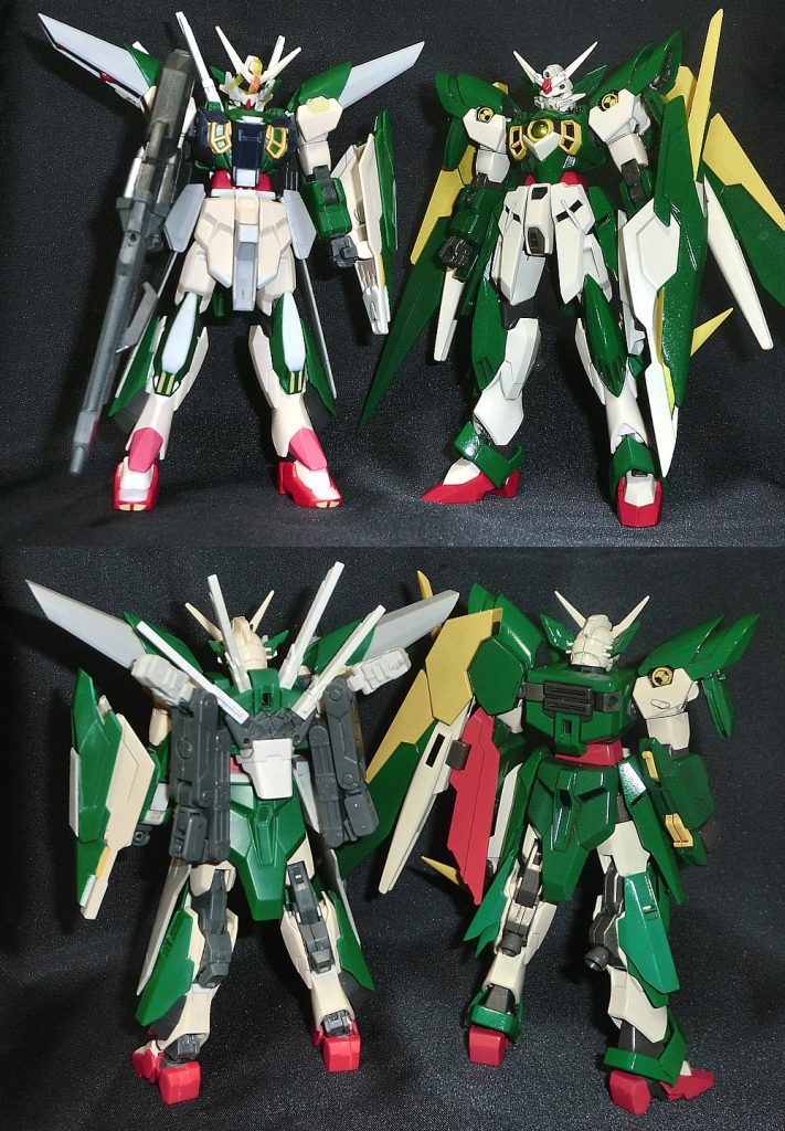 ベース機に使用したフェニーチェリナーシタとの比較